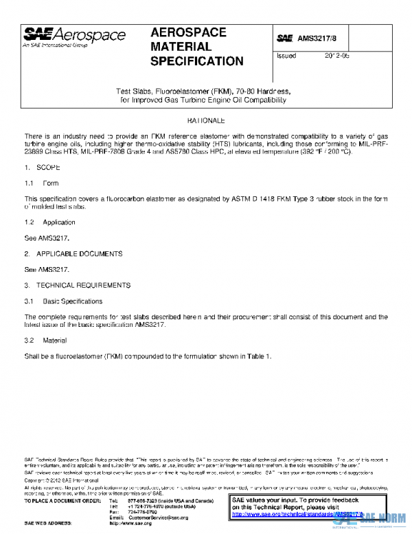 SAE AMS3217/8 PDF SAE AMS3217/8 PDF