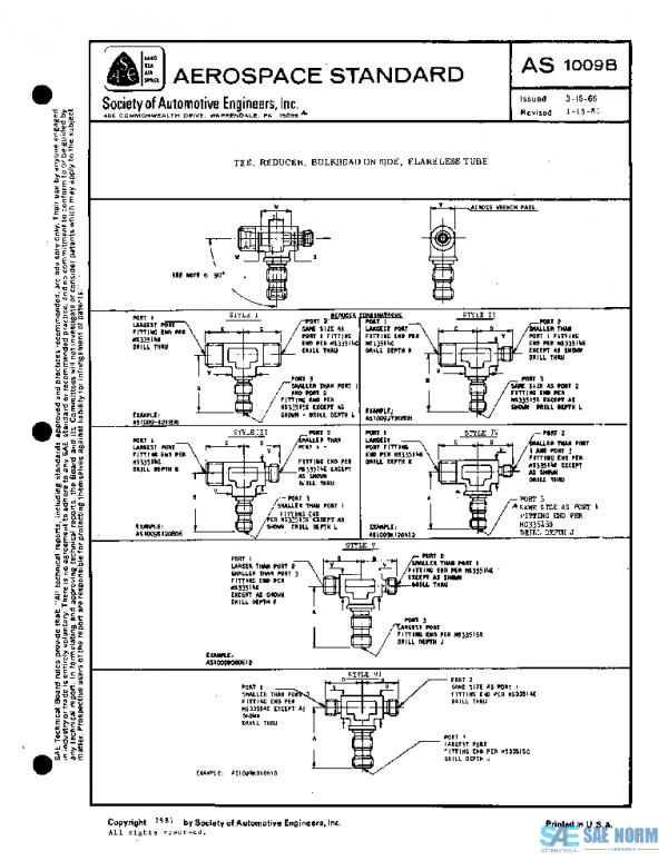 SAE AS1009B PDF