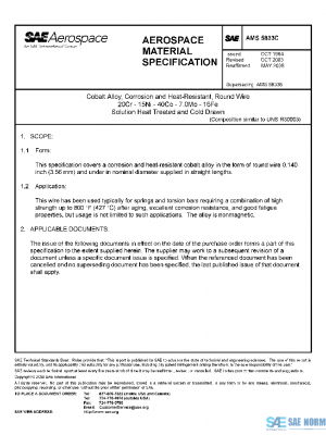 SAE AMS5833C PDF