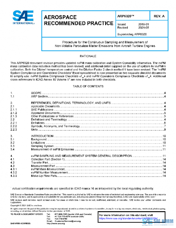 SAE ARP6320A PDF