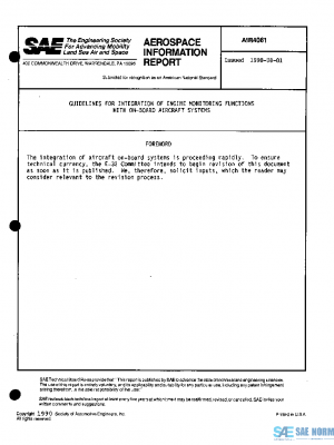 SAE AIR4061 PDF