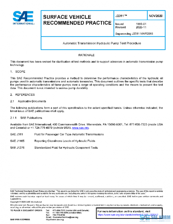 SAE J2311_202011 PDF