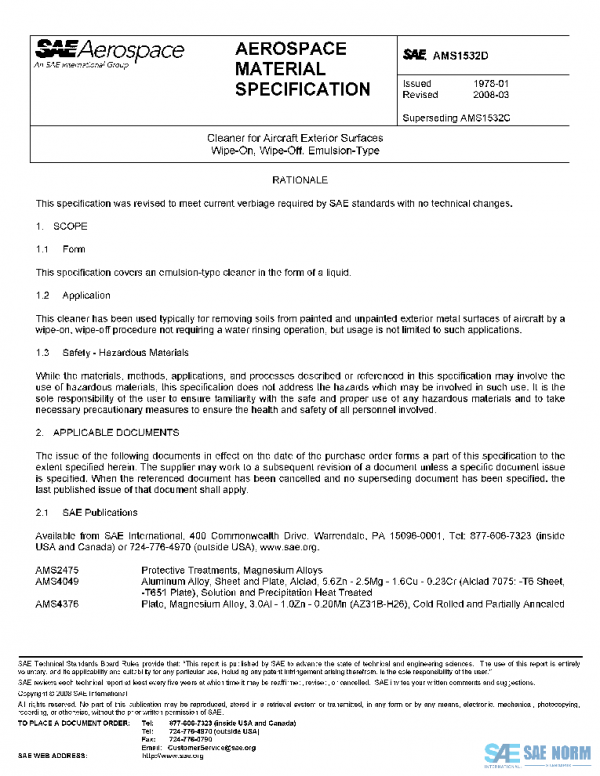 SAE AMS1532D PDF