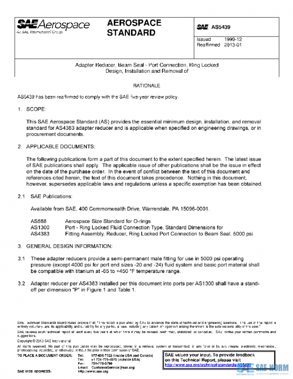 SAE AS5439 PDF SAE AS5439 PDF