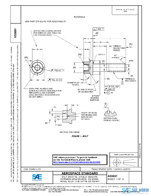 SAE AS3661 PDF