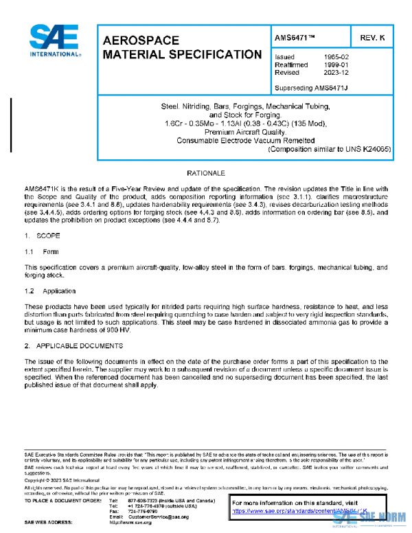 SAE AMS6471K PDF