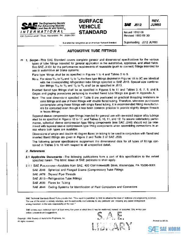 SAE J512_199206 PDF