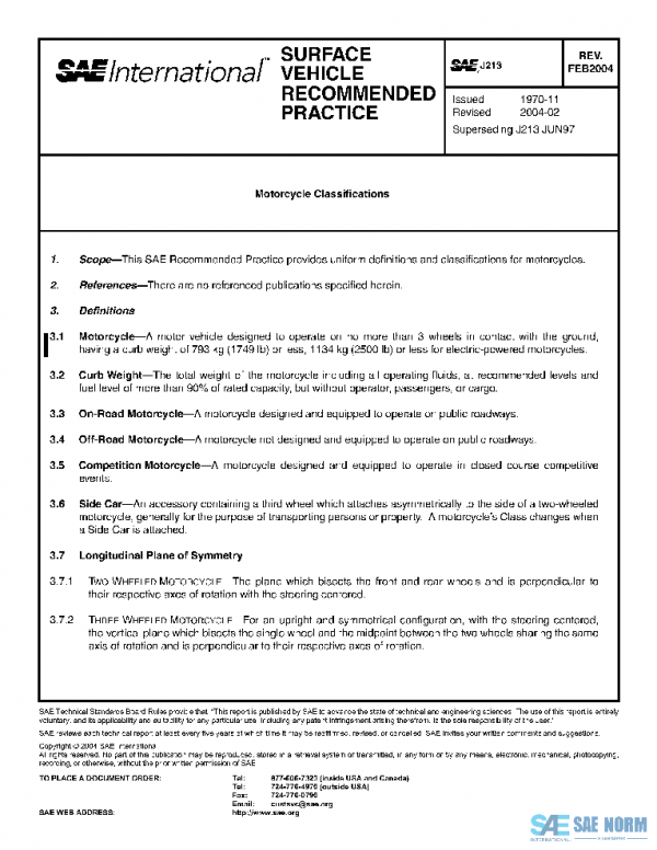SAE J213_200402 PDF