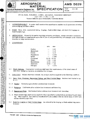 SAE AMS5629 PDF