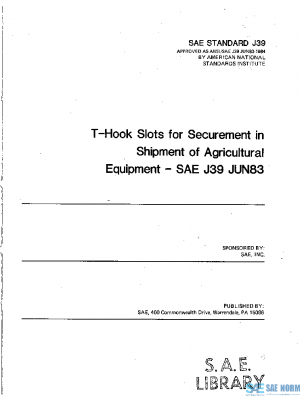 SAE J39_198306 PDF