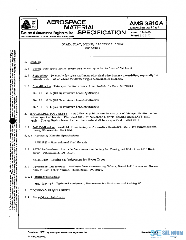 SAE AMS3816A PDF