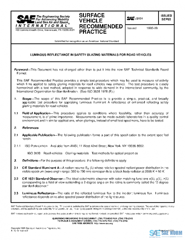 SAE J2134_199509 PDF