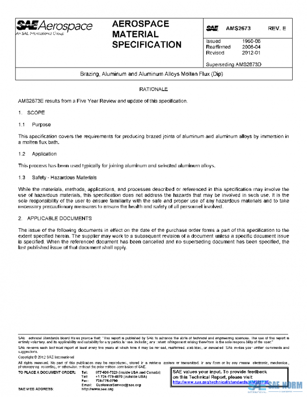 SAE AMS2673E PDF