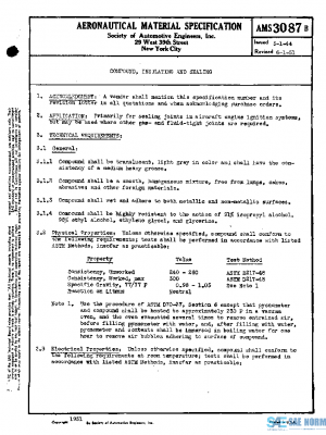 SAE AMS3087B PDF SAE AMS3087B PDF