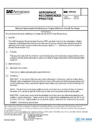SAE ARP5265 PDF