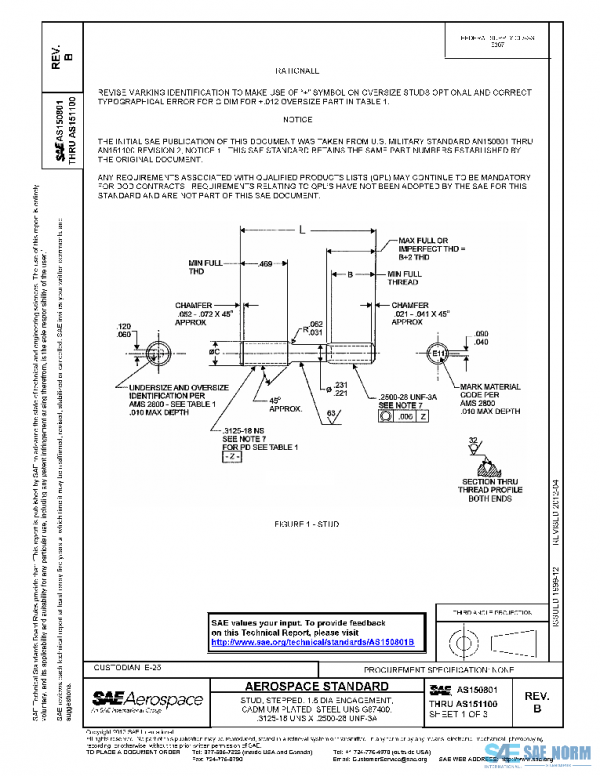 SAE AS150801B PDF
