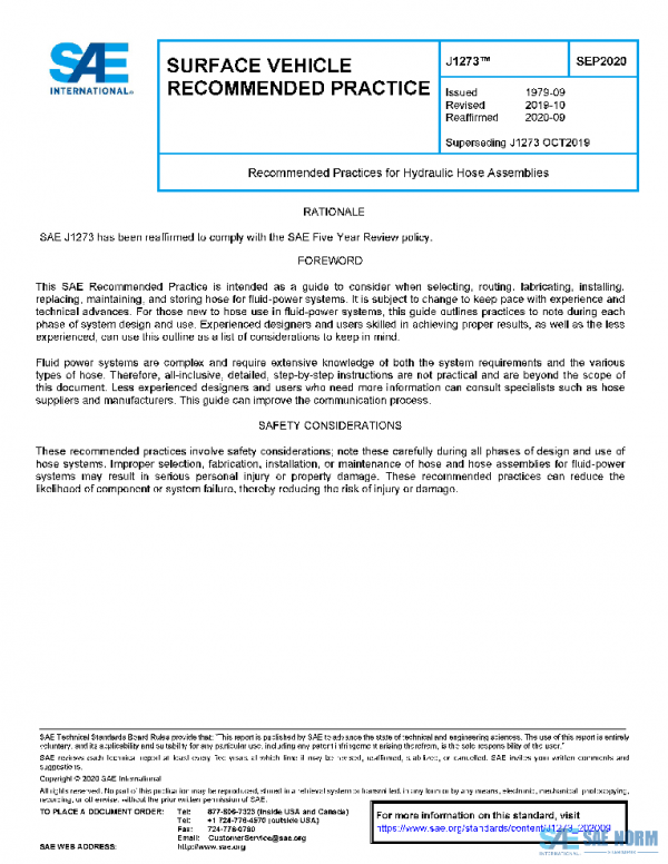 SAE J1273_202009 PDF