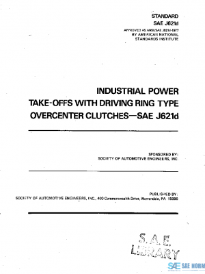 SAE J621D_197703 PDF