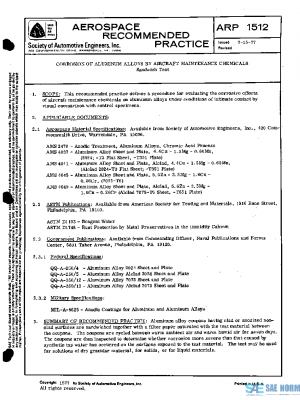 SAE ARP1512 PDF