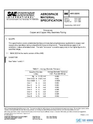 SAE AMS2223G PDF