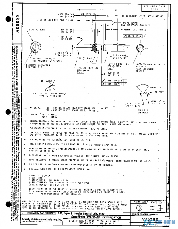 SAE AS3322 PDF