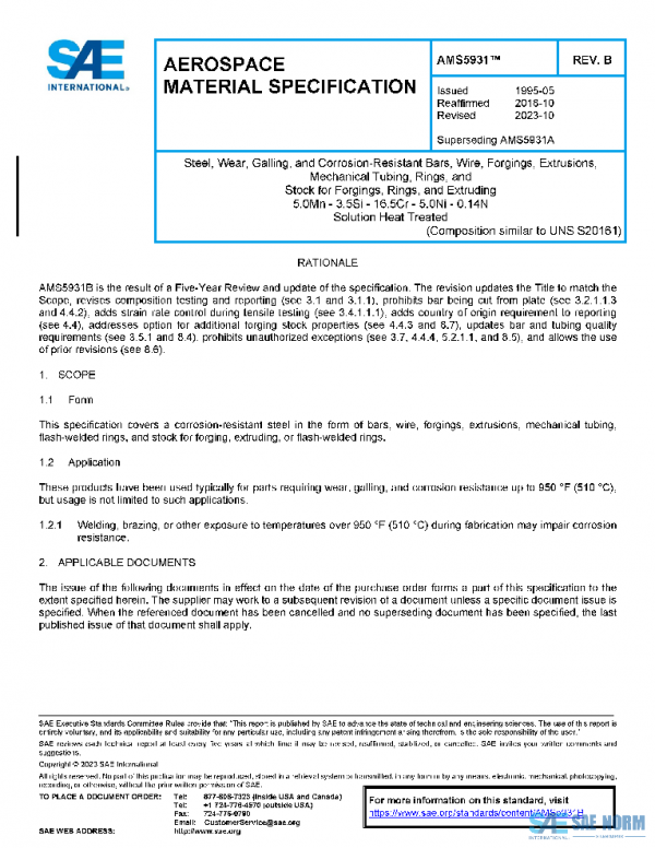 SAE AMS5931B PDF
