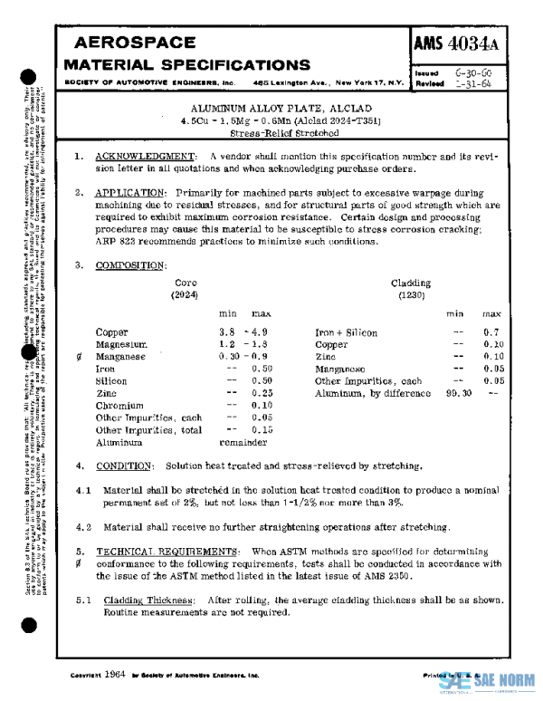SAE AMS4034A PDF SAE AMS4034A PDF