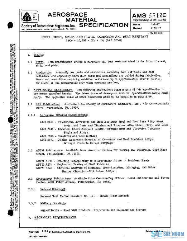 SAE AMS5512E PDF