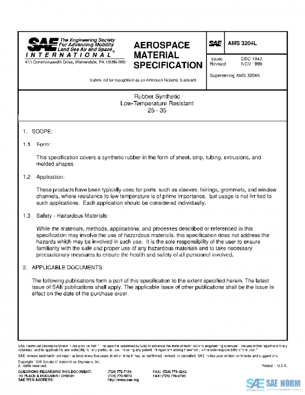 SAE AMS3204L PDF