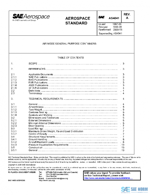 SAE AS4041A PDF