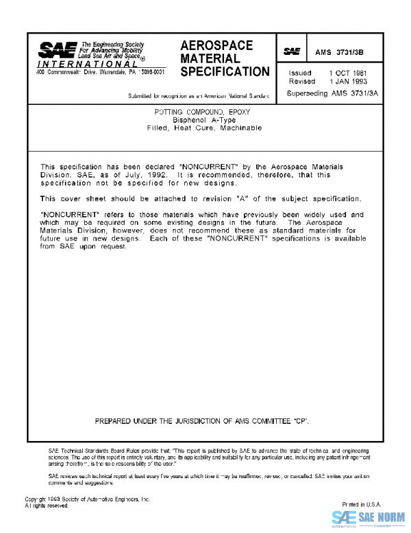 SAE AMS3731/3B PDF