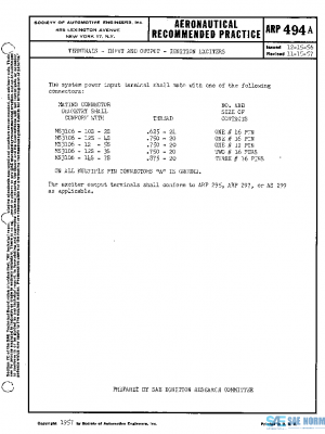 SAE ARP494A PDF