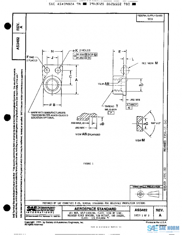 SAE AS3482A PDF SAE AS3482A PDF