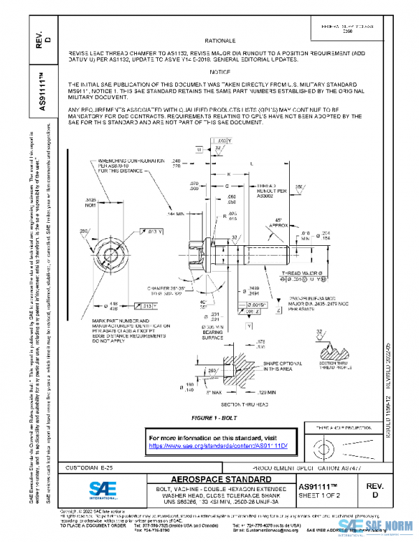SAE AS91111D PDF SAE AS91111D PDF