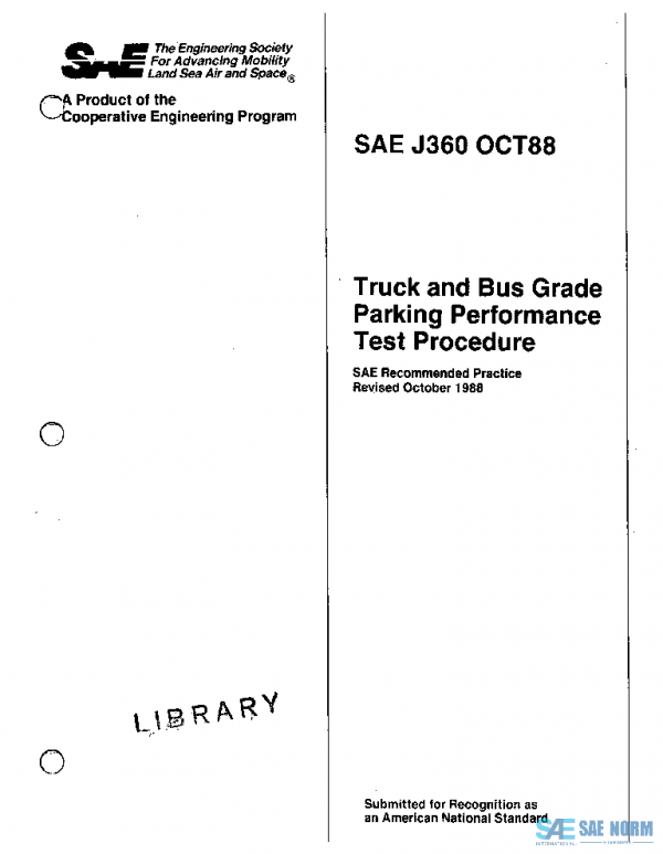 SAE J360_198810 PDF SAE J360_198810 PDF