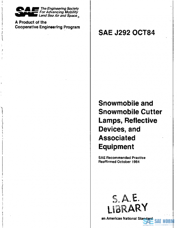 SAE J292_198410 PDF