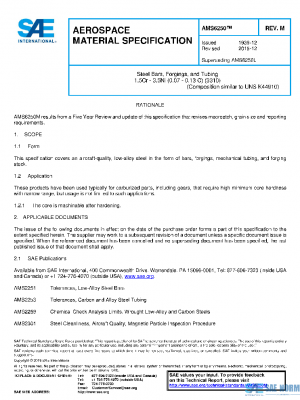 SAE AMS6250M PDF