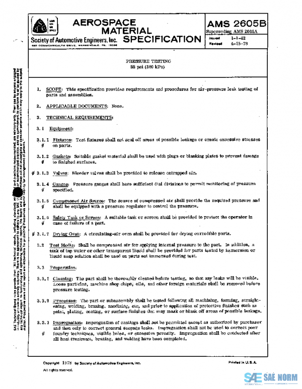 SAE AMS2605B PDF SAE AMS2605B PDF