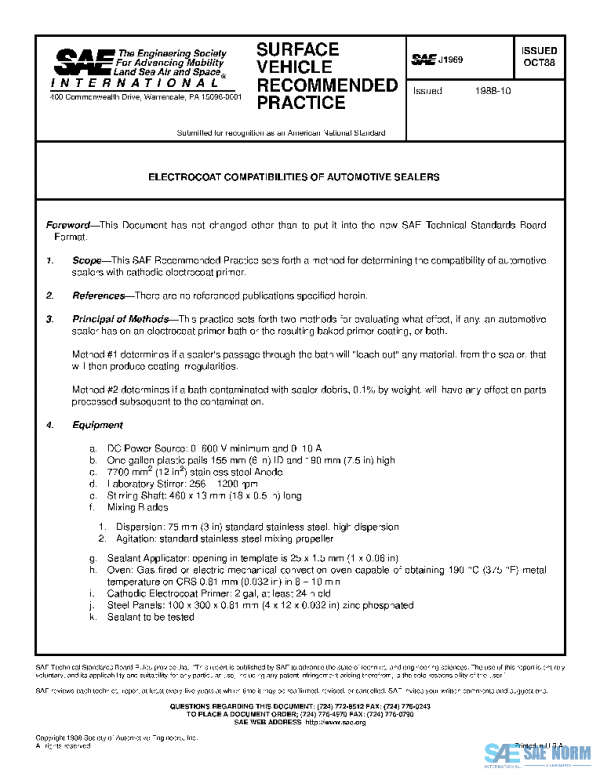 SAE J1969_198810 PDF