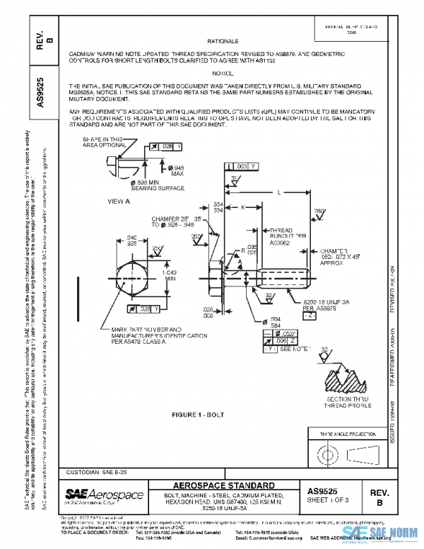 SAE AS9525B PDF