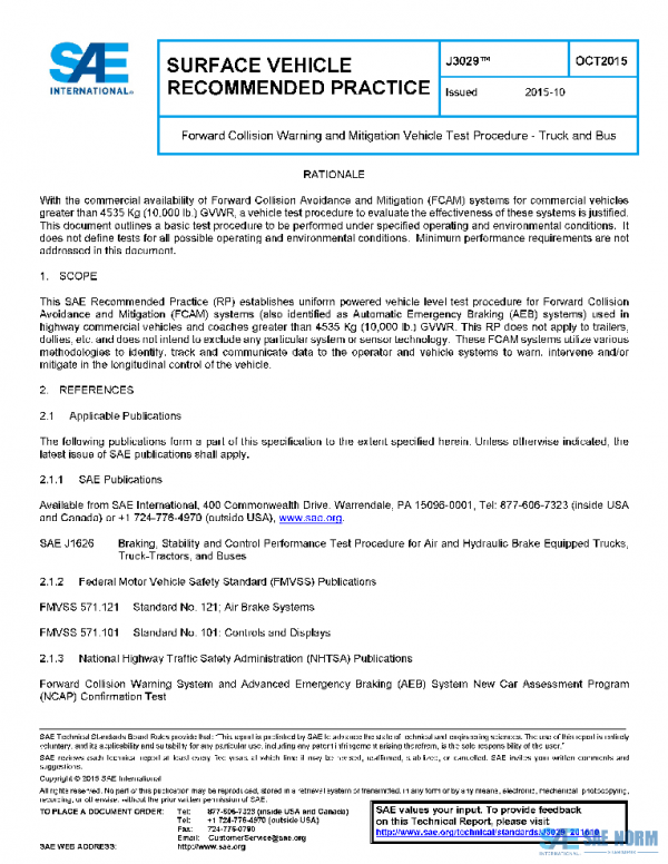 SAE J3029_201510 PDF