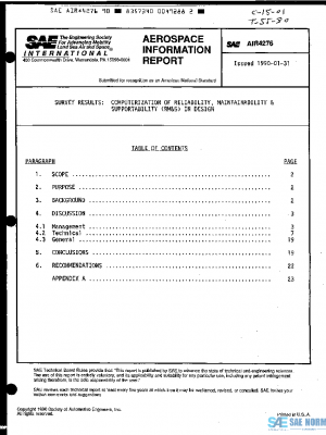 SAE AIR4276 PDF