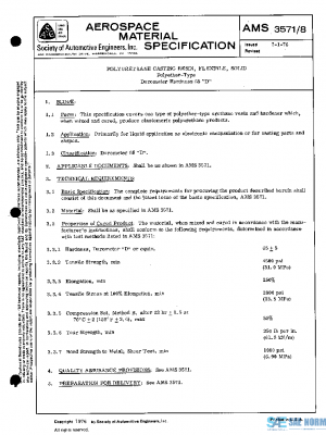 SAE AMS3571/8 PDF
