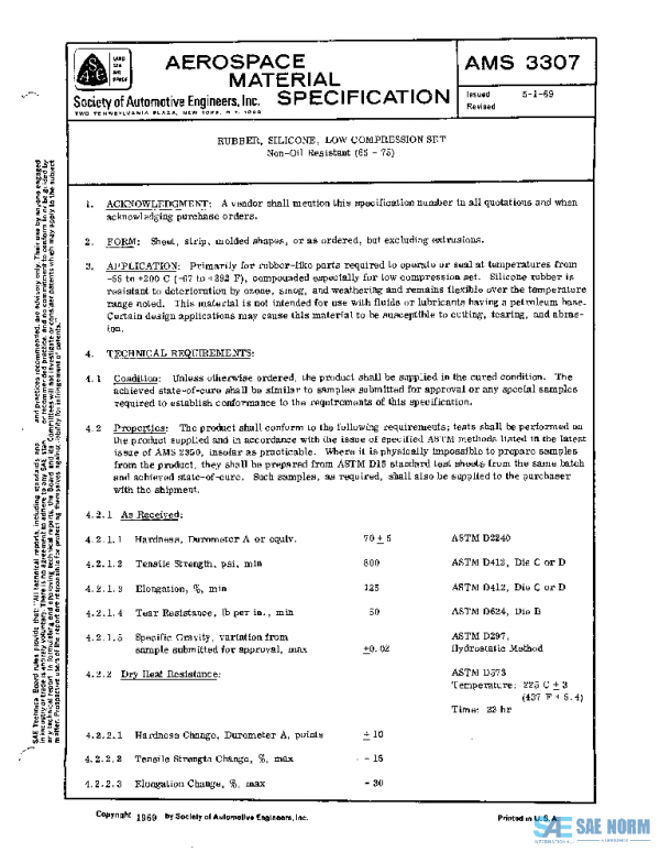 SAE AMS3307 PDF SAE AMS3307 PDF