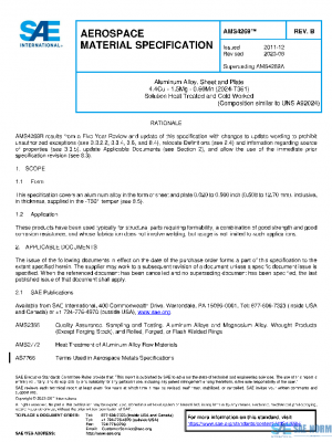 SAE AMS4269C PDF 2026