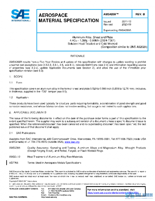 SAE AMS4269C PDF 2026 SAE AMS4269C PDF 2026