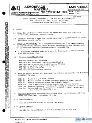 SAE AMS5399A PDF