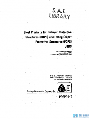 SAE J1119_197609 PDF