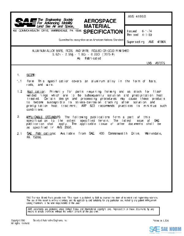 SAE AMS4186B PDF