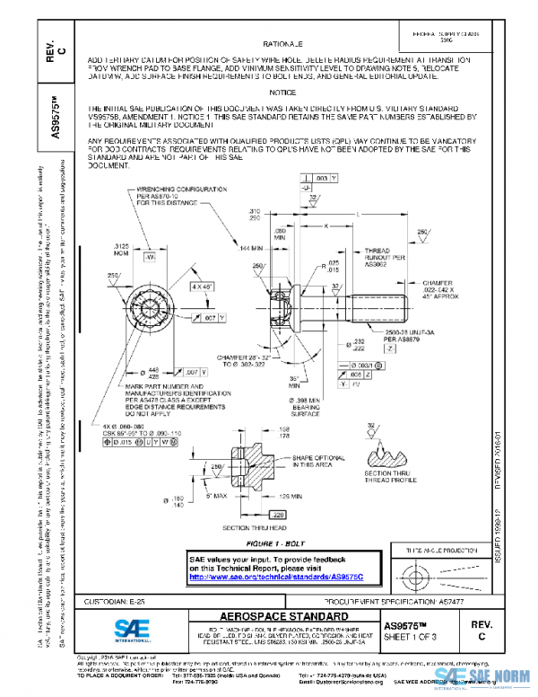 SAE AS9575C PDF